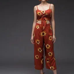 TANDUL Organic Cotton Capri Jumpsuit-picture-21
