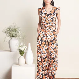 20Dresses  Floral V Neck Wide Leg Jumpsuit-picture-43