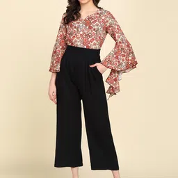 ZNX Clothing Printed Basic Jumpsuit-image-21