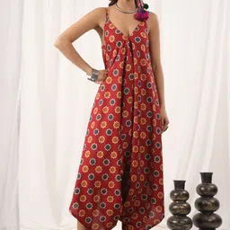 Jaipur Morni Women Cotton Printed Basic Jumpsuit-picture-22