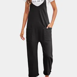 StyleCast Shoulder Straps Sleeveless Basic Jumpsuit-picture-12
