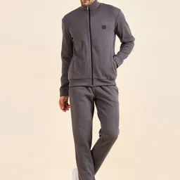 Sweet Dreams Mock Collar Fleece Sweatshirt & Track Pants-picture-7