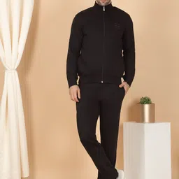 Sweet Dreams Men Mock Collar Plus Size Tracksuit-picture-16