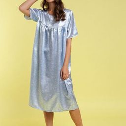 Aila Ethnic Motif Printed Nightdress-image-67