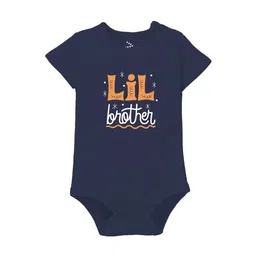 Zeezeezoo Infants Brother Printed Pure Cotton Bodysuit-image-93