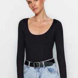 Trendyol Self-Design Bodysuit-image-77