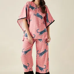 The Kaftan Company Women Printed Night suit-image-15