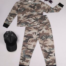 RAINE AND JAINE Girls Tropical Printed Pure Cotton Nightsuit-image-37