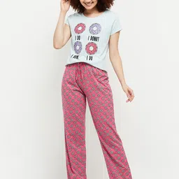 max Women Printed Night suit-image-74