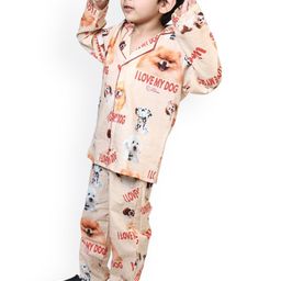 Little Musketeer Boys Graphic Printed Night suit-image-65