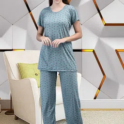 Noty Women Printed Night suit-picture-27
