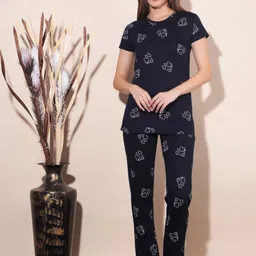 Dollar Missy Conversational Printed Night Suit-image-30