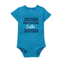 Zeezeezoo Infant Kids Delhi Jeetega Printed Pure Cotton Bodysuit-image-52
