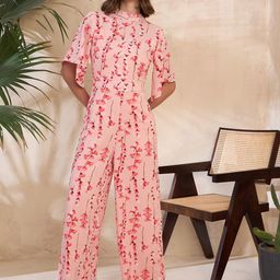KASSUALLY Printed Basic Jumpsuit image 2