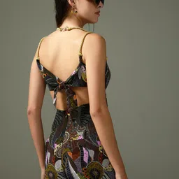 Tizzi Abstract Printed Basic Jumpsuit image 3