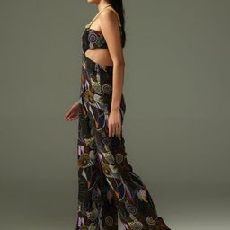 Tizzi Abstract Printed Basic Jumpsuit image 2