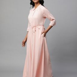 AURELIA Checked Flared Basic Jumpsuit image 3