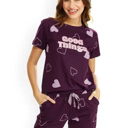 Lotik Women Printed Night suit-image-89