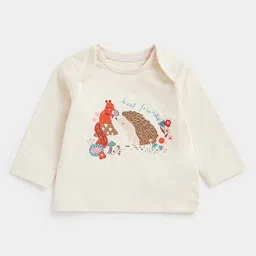 mothercare Unisex Kids Typography Print Envelope Neck Knitted Pure Cotton T-shirt-picture-15