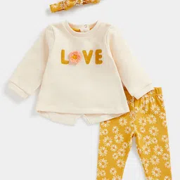 mothercare Girls Top with Leggings & Headband-image-26
