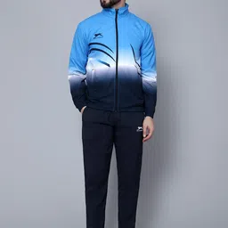 Shiv Naresh Men Colourblocked High Neck Sports Tracksuit-picture-6