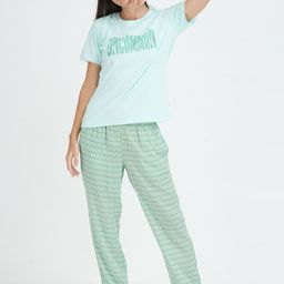 mackly Typography Printed Night Suit-image-31