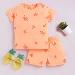 Clt.s Kids Printed Pure Cotton Night suit-image-51