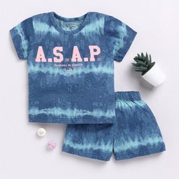 Clt.s Kids Tie and Dyed Pure Cotton Night suit-picture-17