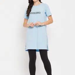 MADAME M SECRET Typography Printed Night Suit-image-51