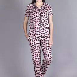 LYRA Conversational Printed Pure Cotton Night Suit-picture-32