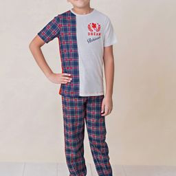 LAdore Kids Checked Pure Cotton Night suit-image-78