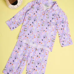 Stylo Bug Girls Printed Night Suit-image-58