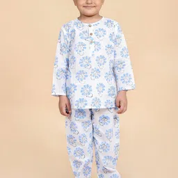 BAESD Boys Printed Pure Cotton T-shirt With Pyjamas-image-24