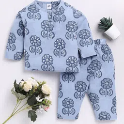 Clt.s Girls Printed Night suit-22