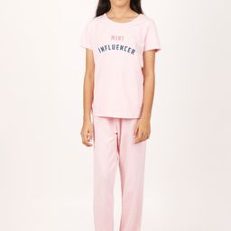 mackly Girls Typography Printed Night suit-image-91