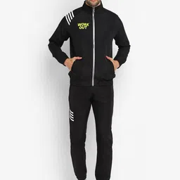 Yuuki Men Workout Mock Collar Jacket & Joggers-picture-10