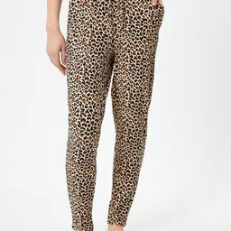 Koton Animal Printed Shoulder Straps Cami With Trouser-image-91