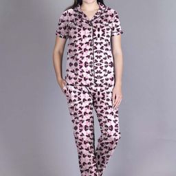 LYRA Conversational Printed Pure Cotton Night Suit-picture-53