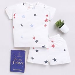 Clt.s Kids Geometric Printed Pure Cotton Night suit-picture-39