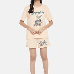 Dreamz by Pantaloons Graphic Printed Pure Cotton Night suit-picture-39