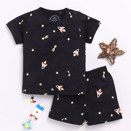 Clt.s Kids Conversational Printed Pure Cotton Night suit-picture-42