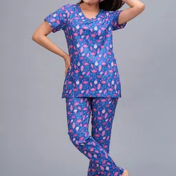 Bachuu Women Printed Night suit-image-48