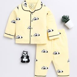 Clt.s Unisex Kids Graphic Printed Pure Cotton Night Suit-image-29