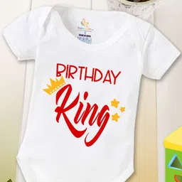 Babywish Infants Boys Printed Quickly Dry Cotton Bodysuit-image-2