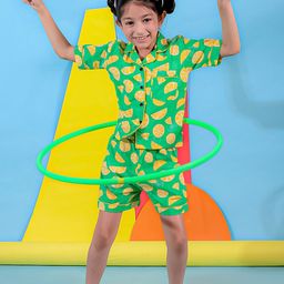 Stuffie Land Girls Printed Night suit-image-26