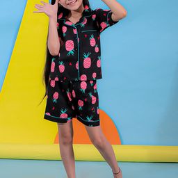 Stuffie Land Girls Printed Night suit-picture-28