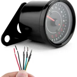 auto pearl 12 V Motorcycle Tachometer Modified LED Display Motorbike Gauge RPM Meter Analog Speedometer image 5