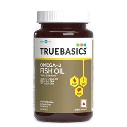 TrueBasics Fish Oil with 1150mg Omega-3 525mg EPA 375mg DHA,  30 capsules -4