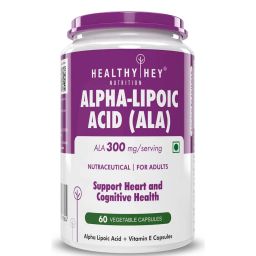 HealthyHey Nutrition Alpha Lipoic Acid (ALA),  60 capsules -10