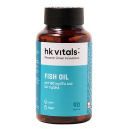 HealthKart HK Vitals Fish Oil 1000mg with 180mg EPA and 120mg DHA,  90 capsules -7